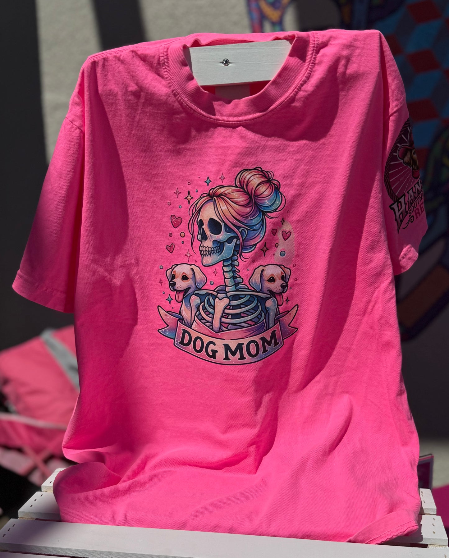💀Skull Dog🦮 Mom Tee