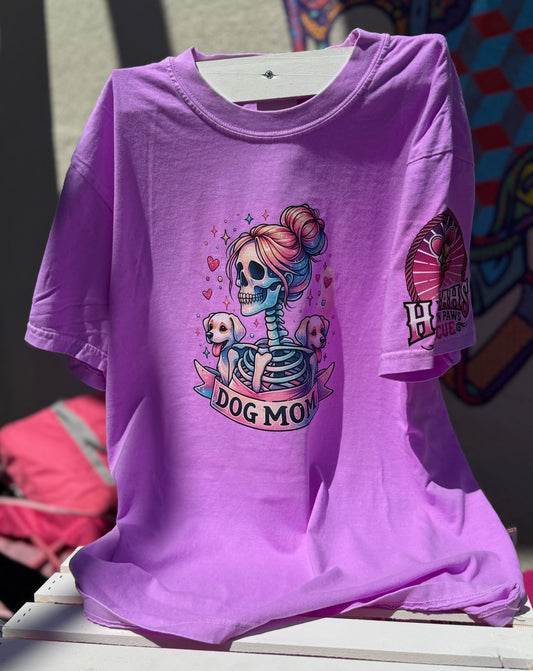 💀Skull Dog🦮 Mom Tee